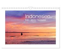 Calendar 2027 · US Version · Indonesia. Bali - Java - Sulawesi | Indonesia's diversity in impressive pictures · 12" × 8" Landscape · CALVENDO Wall Calendar