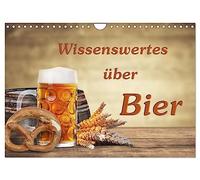 Calendar 2027 · US Version · Interesting facts about beer | Beautiful photographs of beer and its ingredients · Information about the… · 12" × 8" Landscape · CALVENDO Wall Calendar