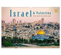 Calendar 2027 · US Version · Israel & Palestine - Journey through the Holy | Land · 12 brilliant photos from the holy land · 17" × 12" Landscape · CALVENDO Wall Calendar