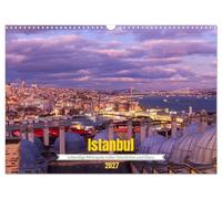 Calendar 2027 · US Version · Istanbul - a vibrant metropolis full of | history and splendor · The most magnificent city in Turkey · 17" × 12" Landscape · CALVENDO Wall Calendar