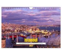 Calendar 2027 · US Version · Istanbul - a vibrant metropolis full of | history and splendor · The most magnificent city in Turkey · 12" × 8" Landscape · CALVENDO Wall Calendar