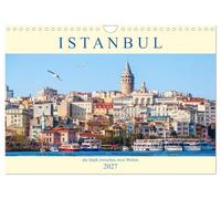 Calendar 2027 · US Version · Istanbul - the city between two worlds | photographic impressions from the capital of Turkey · 12" × 8" Landscape · CALVENDO Wall Calendar