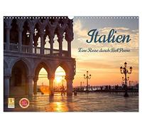 Calendar 2027 · US Version · Italy - A journey through Bel Paese | photographic journey through beautiful Italy · 17" × 12" Landscape · CALVENDO Wall Calendar