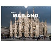 Calendar 2027 · US Version · Italy - Milan | The fascinating metropolis in the north of Italy · 12" × 8" Landscape · CALVENDO Wall Calendar