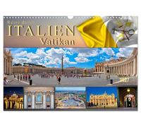 Calendar 2027 · US Version · Italy Vatican trip | The Vatican, smallest r gnized state in the world · 17" × 12" Landscape · CALVENDO Wall Calendar
