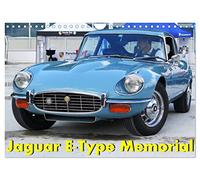 Calendar 2027 · US Version · Jaguar E-Type Memorial | It is absolutely indisputable that the Englishman Malcolm Sayer designed the… · 12" × 8" Landscape · CALVENDO Wall Calendar