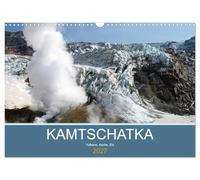 Calendar 2027 · US Version · Kamchatka - volcanoes, ash, ice | Impressions of the volcanic landscapes of Kamchatka · 17" × 12" Landscape · CALVENDO Wall Calendar