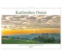 Calendar 2027 · US Version · Karlsruhe East | The gateway to the Black Forest Nature Park Central/North · 12" × 8" Landscape · CALVENDO Wall Calendar