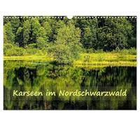 Calendar 2027 · US Version · Karseen lakes in the northern Black Forest | Karseen lakes are the dark eyes of the Black Forest · 17" × 12" Landscape · CALVENDO Wall Calendar
