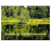 Calendar 2027 · US Version · Karseen lakes in the northern Black Forest | Karseen lakes are the dark eyes of the Black Forest · 12" × 8" Landscape · CALVENDO Wall Calendar