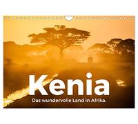 Calendar 2027 · US Version · Kenya - The wonderful country in Africa | Discover the impressive Kenya as you have never seen it before · 12" × 8" Landscape · CALVENDO Wall Calendar