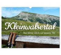 Calendar 2027 · US Version · Kleinwalsertal - The little happiness on our | doorstep · One look at nature is happiness enough · 17" × 12" Landscape · CALVENDO Wall Calendar