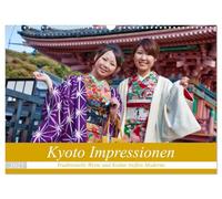 Calendar 2027 · US Version · Kyoto Impressionen | Traditional values and culture meet modernity · 17" × 12" Landscape · CALVENDO Wall Calendar