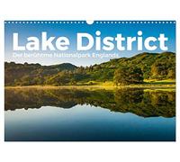 Calendar 2027 · US Version · Lake District - The famous national park of | England · Lake District · Where could it be more fantastic than the Lake… · 17" × 12" Landscape · CALVENDO Wall Calendar