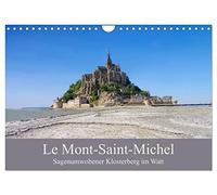 Calendar 2027 · US Version · Le Mont-Saint-Michel - Legendary monastery | mountain in the mudflats · Around Mont-Saint-Michel, the rocky monastery… · 12" × 8" Landscape · CALVENDO Wall Calendar