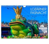 Calendar 2027 · US Version · Lozärner carnival | The highlight of the year for Lucerne residents · 12" × 8" Landscape · CALVENDO Wall Calendar