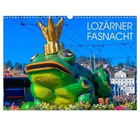 Calendar 2027 · US Version · Lozärner carnival | The highlight of the year for Lucerne residents · 17" × 12" Landscape · CALVENDO Wall Calendar