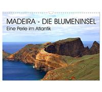 Calendar 2027 · US Version · Madeira - A beautiful pearl in the Atlantic | Ocean · The enchanting flower island Madeira enchants us with wonderful… · 17" × 12" Landscape · CALVENDO Wall Calendar