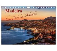 Calendar 2027 · US Version · Madeira - A Pearl of the Atlantic | Madeira · The flower island in the Atlantic as a d rative calendar · 12" × 8" Landscape · CALVENDO Wall Calendar