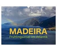 Calendar 2027 · US Version · Madeira - Spring Island in the Atlantic Ocean | Madeira, an island of Portugal between America and Europe, a jewel in… · 17" × 12" Landscape · CALVENDO Wall Calendar