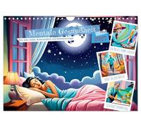 Calendar 2027 · US Version · Mental health | A small step towards more mental strength every day · 12" × 8" Landscape · CALVENDO Wall Calendar