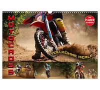 Calendar 2027 · US Version · Motocross - daredevil guys | Stunning scenes from the world of motocross · 17" × 12" Landscape · CALVENDO Wall Calendar