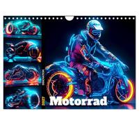 Calendar 2027 · US Version · Motorcycle Innovation | Discover the future of motorcycling from AI · 12" × 8" Landscape · CALVENDO Wall Calendar