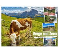 Calendar 2027 · US Version · Mountains and lakes, with quotes | just for you by VogtArt · Beautiful nature photographs with inspiring sayings… · 12" × 8" Landscape · CALVENDO Wall Calendar