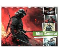 Calendar 2027 · US Version · My samurai | Experience the wisdom, honor and discipline that characterize the way of the… · 17" × 12" Landscape · CALVENDO Wall Calendar