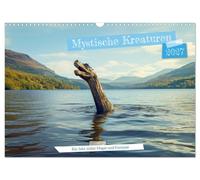 Calendar 2027 · US Version · Mystical Creatures - A Year of Magic and | Fantasy · Discover a new mystical creature every month and be enchanted by… · 17" × 12" Landscape · CALVENDO Wall Calendar