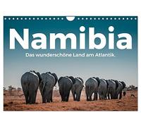 Calendar 2027 · US Version · Namibia - The beautiful country on the | Atlantic Ocean · Join us on a wonderful journey to Namibia · 12" × 8" Landscape · CALVENDO Wall Calendar