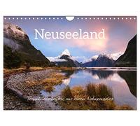 Calendar 2027 · US Version · New Zealand - dream landscapes from a natural | paradise · Excellent nature scenes from the wilderness · 12" × 8" Landscape · CALVENDO Wall Calendar