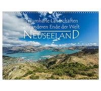 Calendar 2027 · US Version · New Zealand - Fantastic landscapes at the | other end of the world · A journey through probably the most beautiful… · 17" × 12" Landscape · CALVENDO Wall Calendar