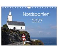 Calendar 2027 · US Version · Northern Spain | Pictures from the north of Spain, Basque Country, Cantabria, Asturias and… · 12" × 8" Landscape · CALVENDO Wall Calendar