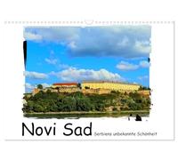 Calendar 2027 · US Version · Novi Sad Serbia's unknown beauty | Serbia's s nd largest city Novi Sad invites you to discover it · 17" × 12" Landscape · CALVENDO Wall Calendar