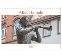 Calendar 2027 · US Version · Old Hamelin | The calendar shows the Pied Piper town of Hamelin from its most impressive and… · 12" × 8" Landscape · CALVENDO Wall Calendar