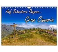 Calendar 2027 · US Version · On cobblestones... Gran Canaria | Hiking on the third largest Canary Island · 12" × 8" Landscape · CALVENDO Wall Calendar