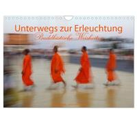Calendar 2027 · US Version · On the way to enlightenment Buddhist wisdom | Immerse yourself in the spiritual world of Buddhism and find inspiration for… · 12" × 8" Landscape · CALVENDO Wall Calendar