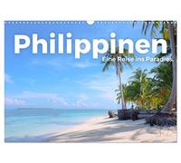 Calendar 2027 · US Version · Philippines - A Journey to Paradise | Discover the hearty Philippines as you have never seen it before · 17" × 12" Landscape · CALVENDO Wall Calendar