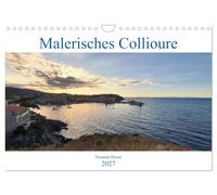Calendar 2027 · US Version · Picturesque Collioure in the South of France | Intense blue sky, turquoise water and colorful houses · this is the… · 12" × 8" Landscape · CALVENDO Wall Calendar