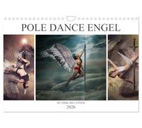 Calendar 2027 · US Version · Pole Dance Engel | The fantastic world of pole dance · 12" × 8" Landscape · CALVENDO Wall Calendar