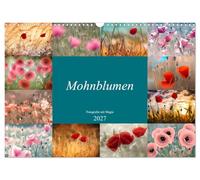 Calendar 2027 · US Version · Poppies - photography with magic | A wall calendar with beautiful photo art images of the poppy flower · 17" × 12" Landscape · CALVENDO Wall Calendar