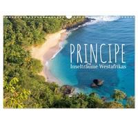 Calendar 2027 · US Version · Principe. Island dreams of West Africa | Atmospheric photographs show the tropical island of Príncipe with its… · 17" × 12" Landscape · CALVENDO Wall Calendar