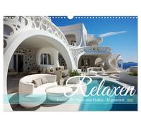 Calendar 2027 · US Version · Relax | Get out of the daily grind · Get into relax mode · AI generated photos with… · 17" × 12" Landscape · CALVENDO Wall Calendar
