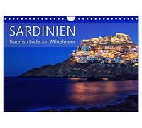 Calendar 2027 · US Version · Sardinia - dream beaches on the Mediterranean | Sea · Wanderlust, summer, sun, beach and sea · 12" × 8" Landscape · CALVENDO Wall Calendar