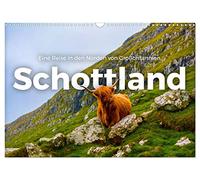 Calendar 2027 · US Version · Scotland - A journey to the north of Great | Britain · Discover some of the best photographs of Scotland · 17" × 12" Landscape · CALVENDO Wall Calendar