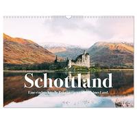 Calendar 2027 · US Version · Scotland - An impressive journey to a | beautiful country · Discover the enchanting beauty of Scotland · 17" × 12" Landscape · CALVENDO Wall Calendar
