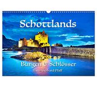 Calendar 2027 · US Version · Scotland's castles and palaces | Impressive castles, majestic palaces and a breathtaking landscape that is… · 17" × 12" Landscape · CALVENDO Wall Calendar