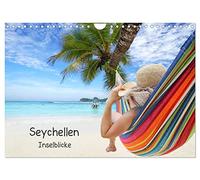 Calendar 2027 · US Version · Seychelles island views | The Seychelles, an enchanting island paradise in the Indian Ocean · 12" × 8" Landscape · CALVENDO Wall Calendar