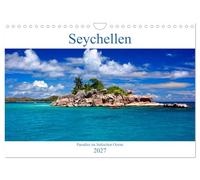 Calendar 2027 · US Version · Seychelles - Paradise in the Indian Ocean | In the Seychelles, the romantic dream of an unspoiled tropical paradise comes… · 12" × 8" Landscape · CALVENDO Wall Calendar